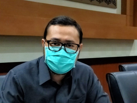 foto : Bayu Airlangga Wakil Ketua Komisi A DPRD Jatim.(Rof)