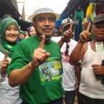 Blusukan ke Pasar Munjungan, Cabup Paslon"Ali Tofan di Sambati Para Pedagang