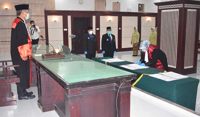 Wiwin Arodawanti Jabat Ketua PN Gresik