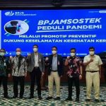 bpjs jamsostek bagikan masker