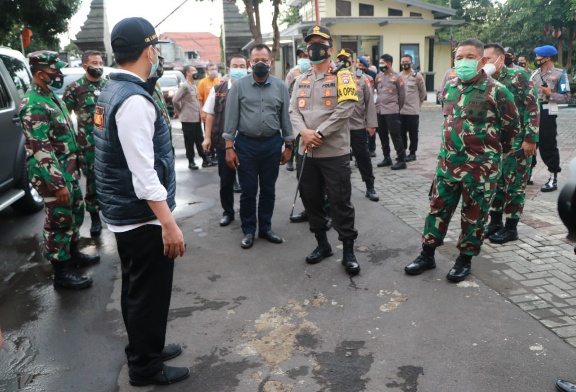 Siapkan Tempat Isolasi Mandiri Bagi OTG, Forkopimda Jatim Pantau BPSDM