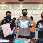 polisi dan barang bukti