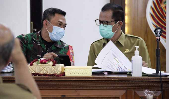Rapat Evaluasi Penanganan Covid-19 dan Persiapan PPKM Mikro di Magetan