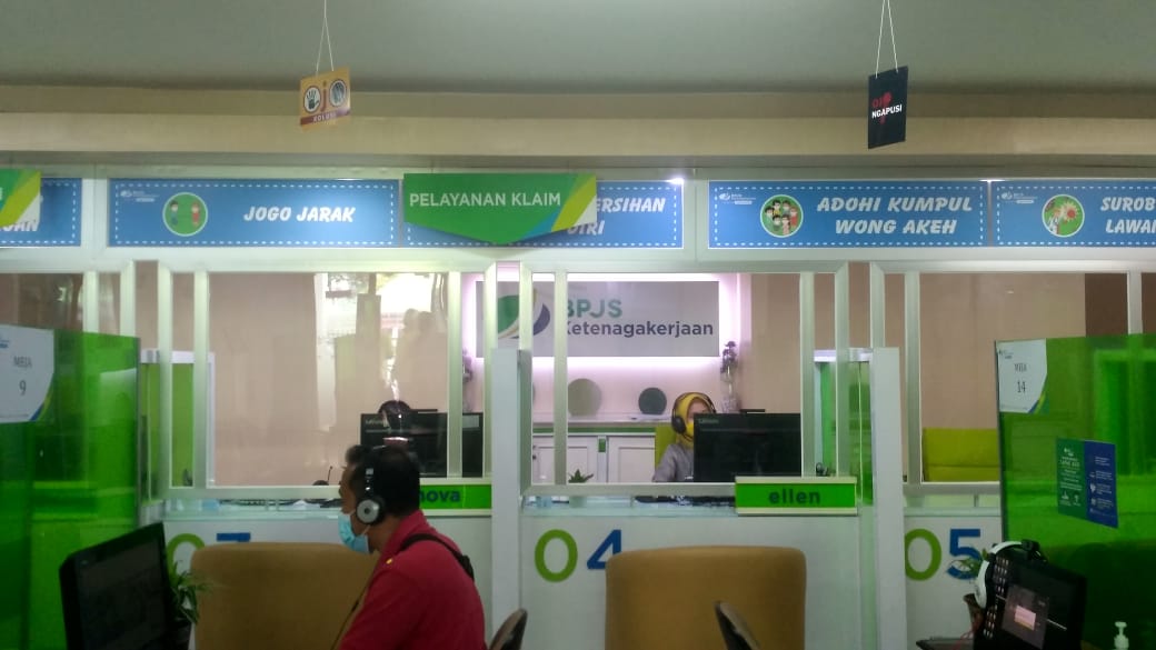 BPJAMSOSTEK Surabaya Karimunjawa terus 
berinovasi dengan melakukan digitalisasi pelayanan jaminan sosial guna meningkatkan pelayanan kepada peserta. (Ist)