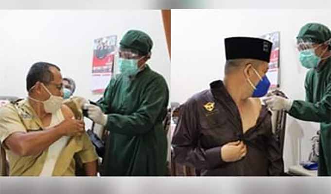 Anggota Dewan dan Sekretariat DPRD Banyuwangi Jalani Vaksinasi Covid-19