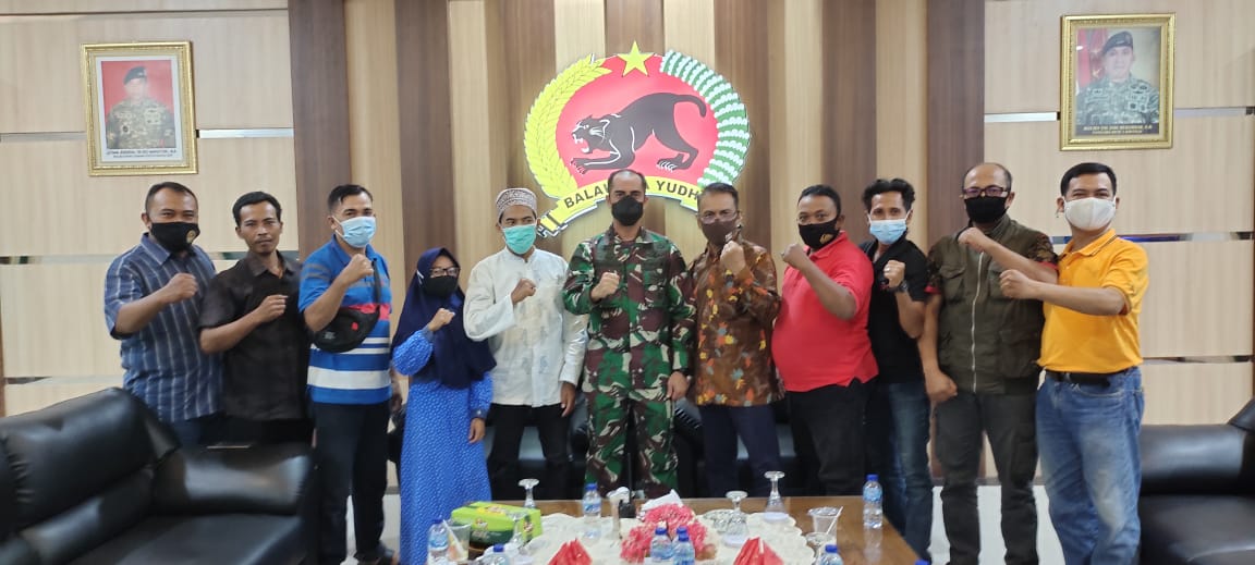 Dan Yon 509: Pentingnya Wartawan Jember Miliki Satu Visi Misi Bangkitkan Jember