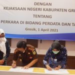 Meminimalisir Praktek Korupsi, Perumda Giri Tirta Teken MoU dengan Kejari Gresik giri tirta MoU dan Kejari