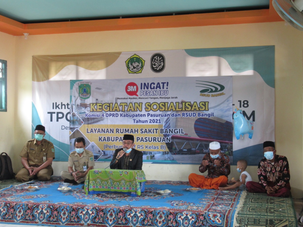 Desa Tebas Sasaran Sosialisasi Layanan RSUD Bangil