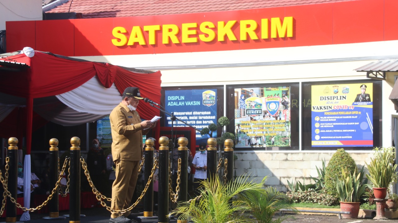 Ikuti Apel Operasi Ketupat 2021, Ini Pesan Bupati Jember