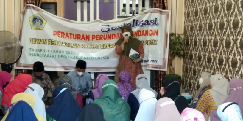 Sosialisasi UU DPRD Kabupaten Gresik , Oleh Dua Anggota Fraksi PPP