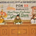 Pembekalan Atlet dan Wasit PON XX oleh Bupati Gresik bupati gresik untuk pon