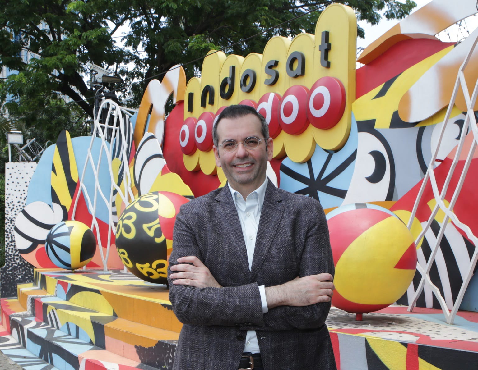 Pendapatan Indosat Ooredoo Tumbuh 12% & EBITDA 22,7% YoY 1 President Director and CEO Indosat Ooredoo, Ahmad Al-Neama. (Ist)