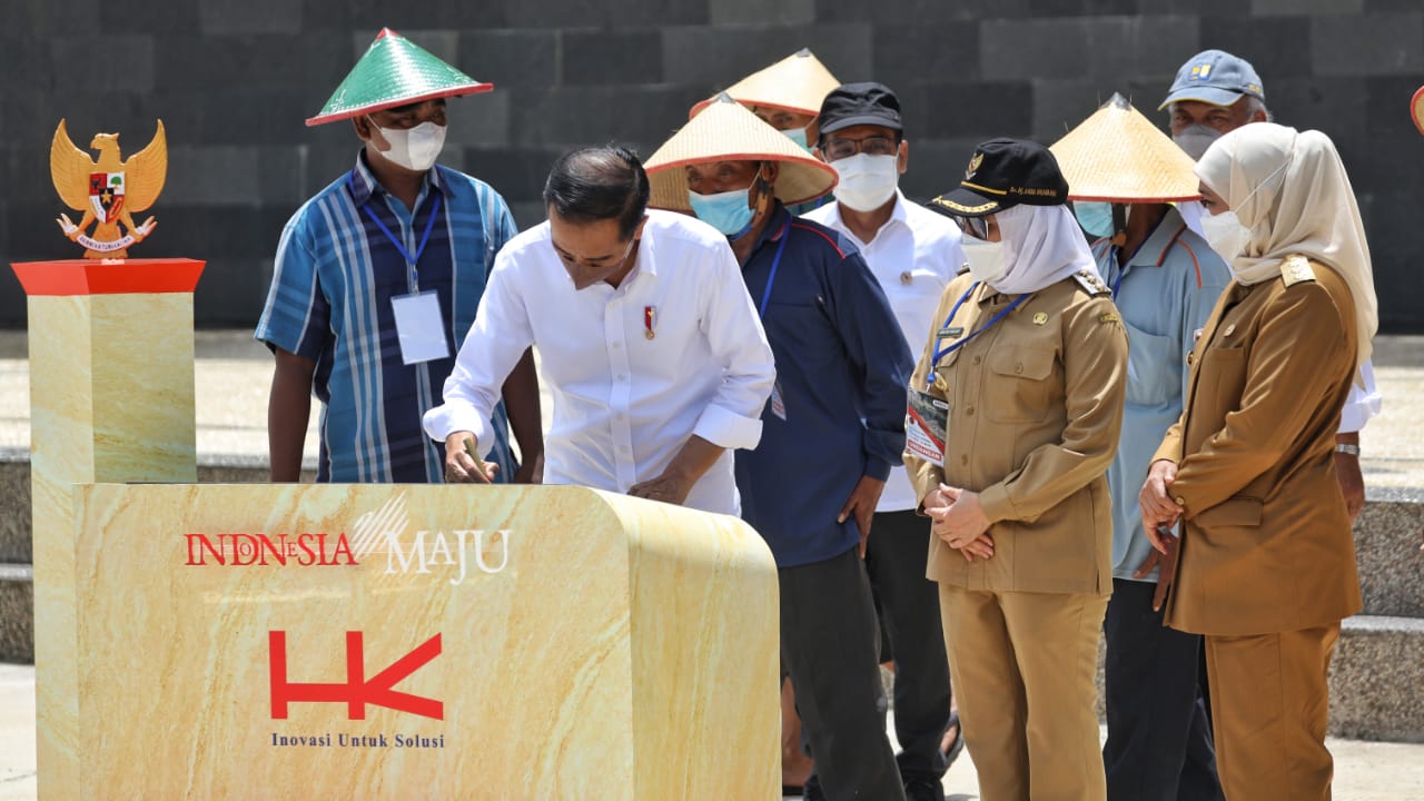 Gubernur Khofifah Optimis Bendungan Tugu dan Gongseng Dongkrak Produk Pertanian dan Perikanan Jatim