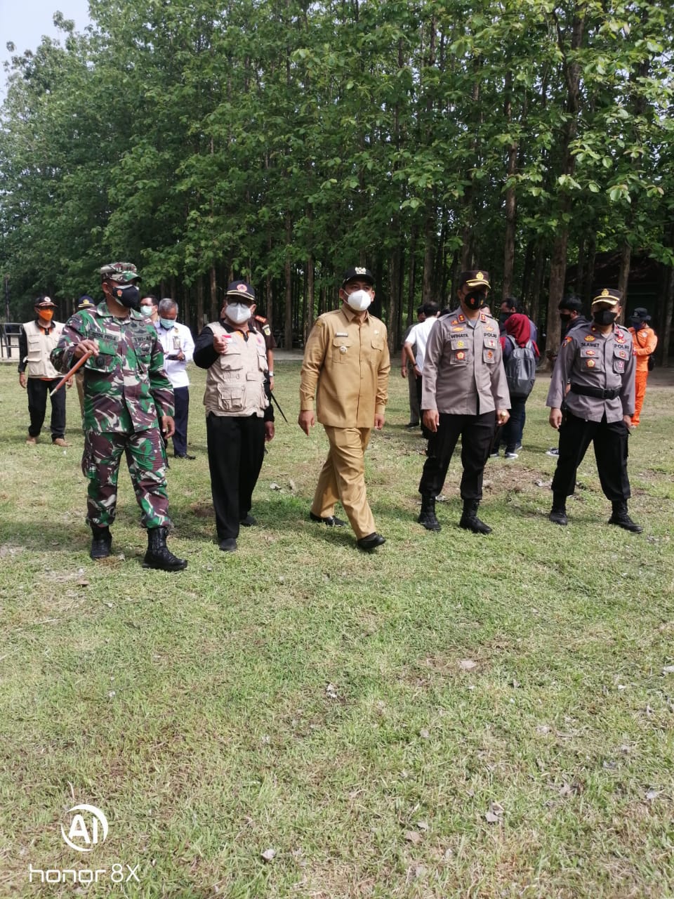 Bupati Ony Anwar, ST Pimpin Langsung Apel Kesiapsiagaan Bencana 1