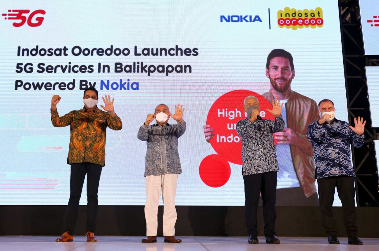 Dukung Ibu Kota Baru, Indosat Ooredoo Luncurkan 5G di Balikpapan