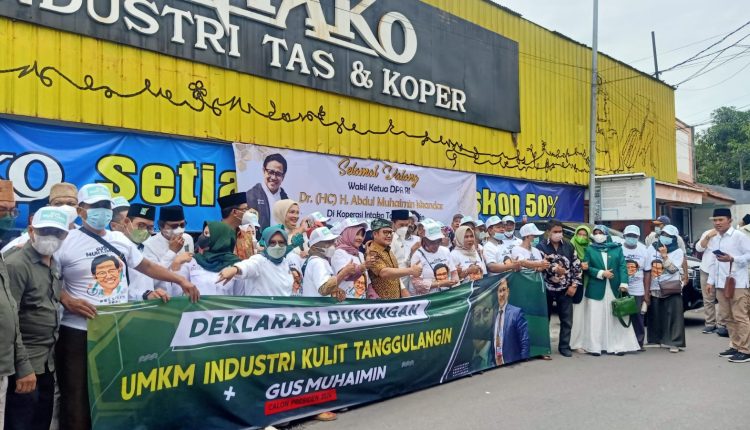 Nyapres 2024, Cak Imin Berebut Simpati Pelaku UMKM Tanggulangin