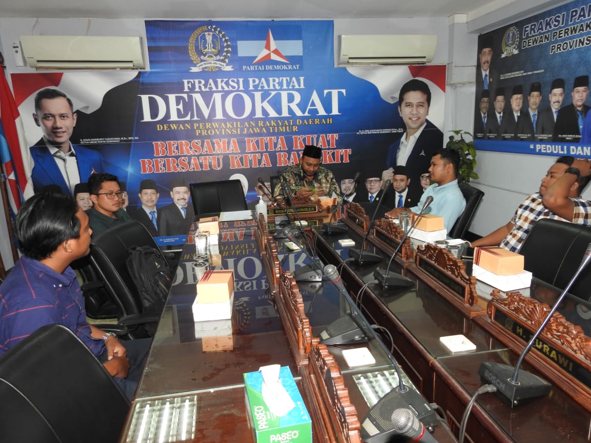 Fraksi Demokrat Jatim Siap Kolaborasi dengan Berbagai Elemen Kepemudaan