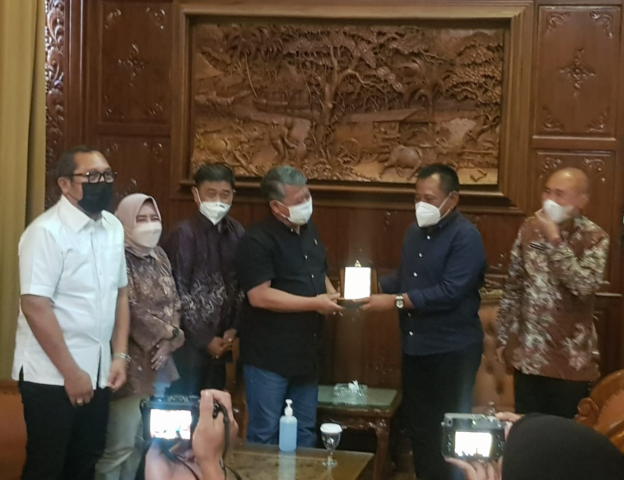 Tak Lagi Jabat Sekdaprov, Heru Tjahjono Pamitan Pimpinan DPRD Jatim