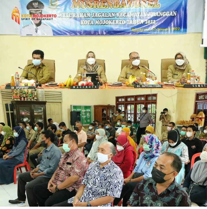 Wali Kota Mojokerto Pimpin Rapat Musrebang 2023