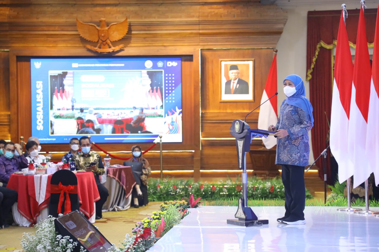 Gubernur Khofifah Harap UU HPP Jadi Pengungkit Ekonomi Rakyat