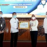 Pemkot Mojokerto terima penghargaan
