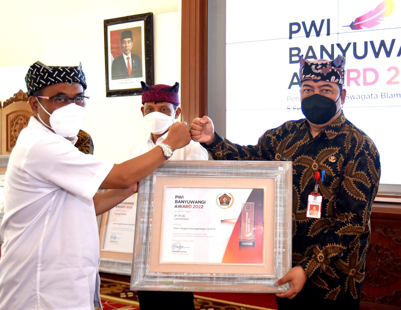 PWI Banyuwangi Beri Reward 20 Tokoh Inspiratif Berbagai Kategori