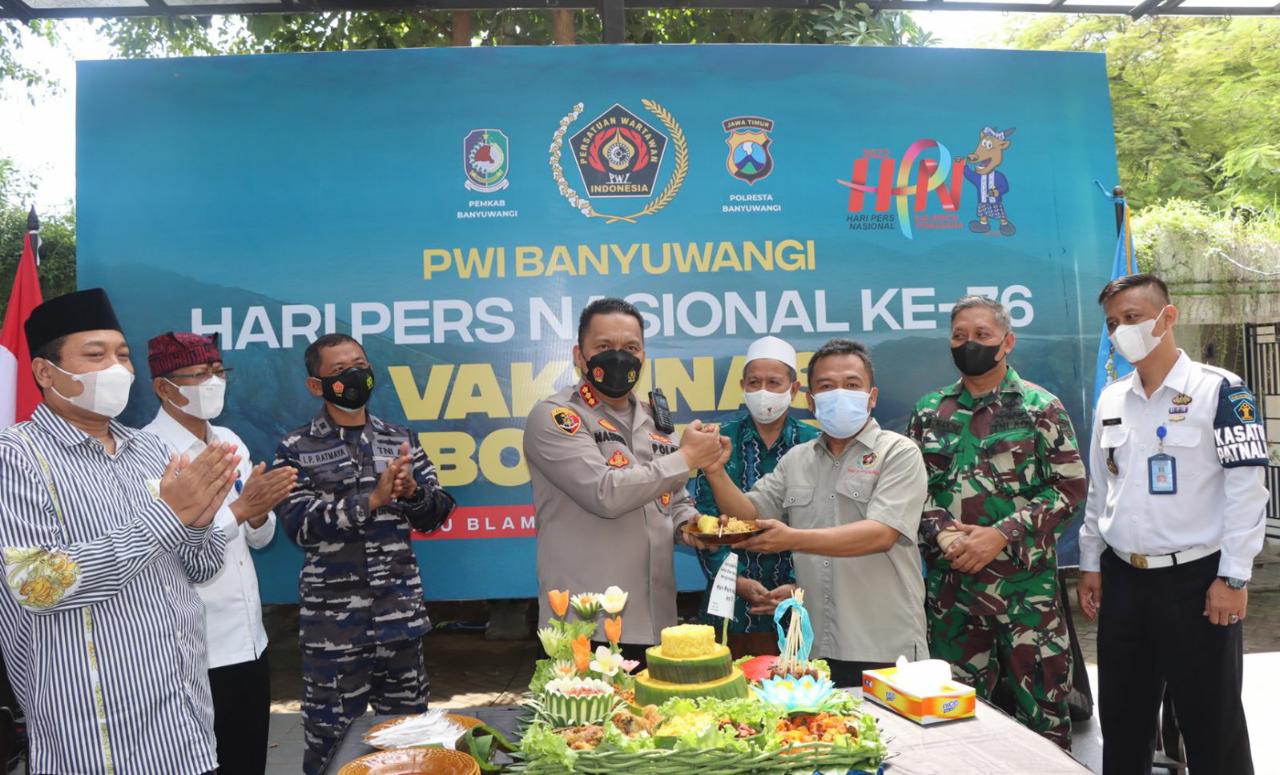 Melalui Piramida, Polresta Banyuwangi Eratkan Silaturrahmi dengan Insan Pers 