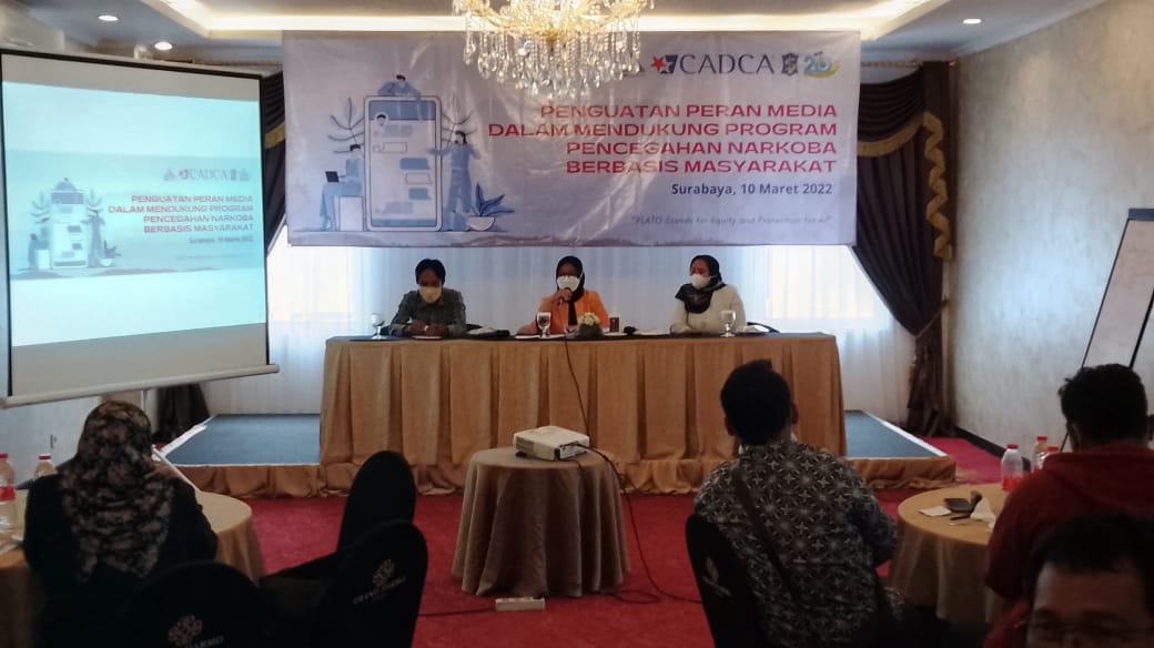 Sinergi PLATO, CADCA, BNNP Jatim & Media Perangi Narkoba