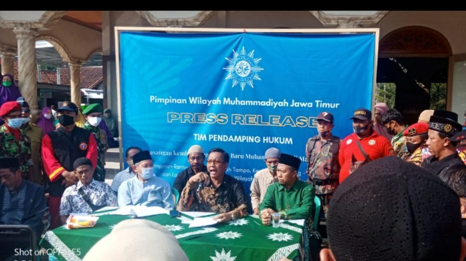 Kasus Pengerusakan Papan Nama Dakwah Muhammadiyah di Banyuwangi Dilaporkan Polisi