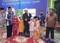 PWI Gresik dan YDSF Surabaya, Buka Puasa Bersama Warga Desa Kedanyang