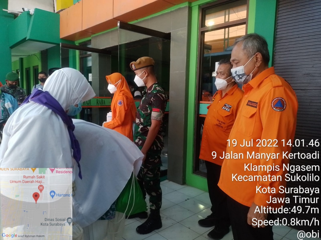 BPBD Jatim Kawal Kesehatan Jemaah Haji Agar Bebas Covid-19 2