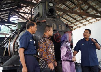 Sinergi 4 BUMN, Perbaikan Prasarana & Sarana KA Sawahlunto – Muaro Kalaban Dimulai