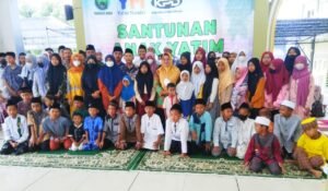 Wabup Gresik Hadiri Santunan Yatim di Yayasan Masjid Thoriqul Huda Perumahan Cerme Indah 1