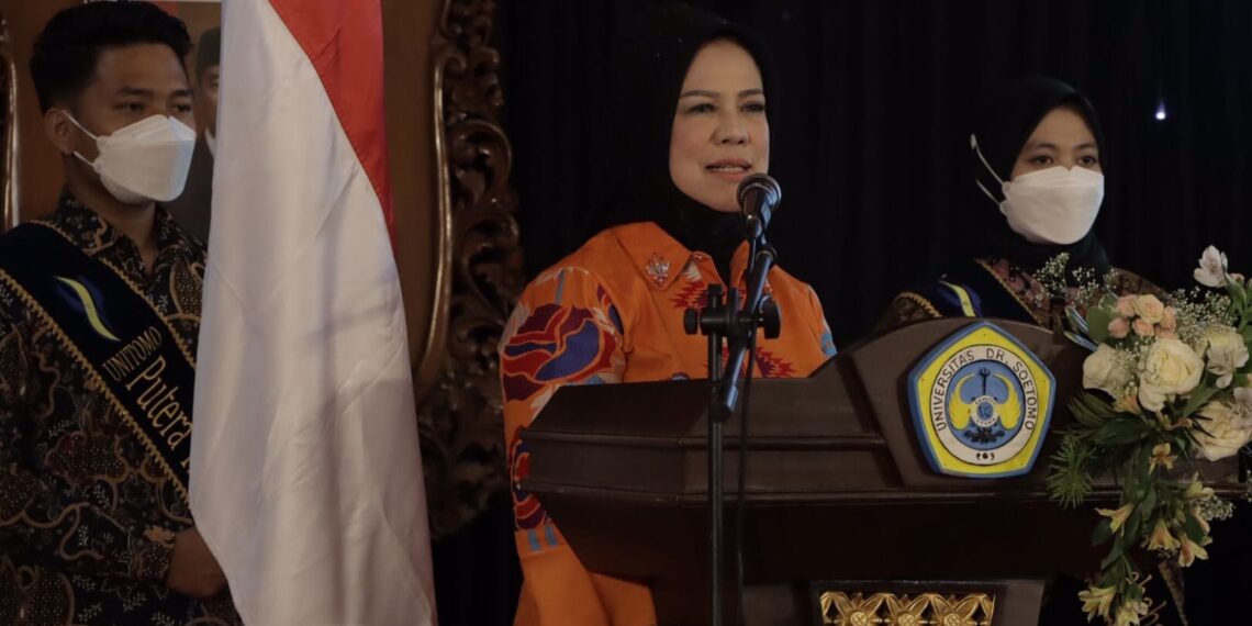 Semangat Wujudkan Kampus Unggul di Dies Natalis ke-41 Unitomo 1 Kepala L2Dikti, Prof. Dr. Dyah Sawitri, Se., MM. (ist)