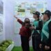 Pengunjung mendapat penjelasan pengelolaan lingkungan yang dilakukan SIG di Pabrik Tuban serta pengelolaan limbah yang dilakukan Nathabumi pada Jatim Environment Exhibition & Forum 2022 di Surabaya, Senin (12/9/2022). (ist)