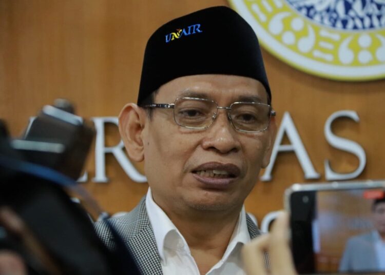 Rektor Universitas Airlangga (Unair), Prof Dr Mohammad Nasih SE MT Ak. (ist)