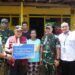 Bantuan 1.500 paket sembako saat disalurkan pada korban bencana alam di Malang