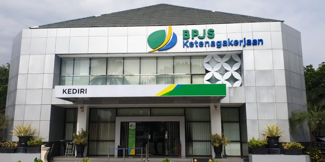 Kantor Cabang BPJS Ketenagakerjaan Kediri. (ist)