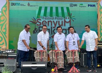 Horas! Pegadaian Gelar Festival Pasar Senyum Rakyat di Medan