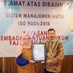 Pertama Di Indonesia, YLBH Fajar Trilaksana Meraih ISO 9001:2015 IMG-20221112-WA0008