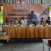 Sinergi BPJamsostek Kediri & Dinkop UMKM & Tenaga Kerja Kota Kediri memberi perlindungan jaminan sosial ketenagakerjaan sektor BPU, Rabu (23/11/2022). (ist)