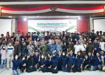 Departemen Teknik Sipil Undip Semarang, Jawa Tengah menggelar sharing session bertema “Building a Sustainable Future, Inovasi Teknologi Konstruksi Ramah Lingkungan diikuti 300 mahasiswa jurusan Teknik Sipil. (ist)