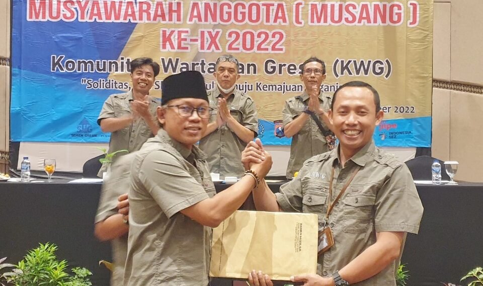 Serah terima jabatan ketua KWG periode 2022-2024