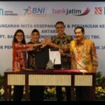 Kolaborasi Bank Jatim dan BNI Tingkatkan Layanan Perbankan Digital