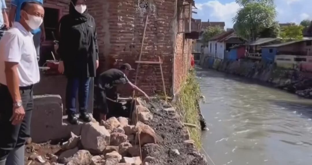 Banyuwangi Kebut Pekerjaan Perbaikan Tangkis Sungai Pasca Banjir