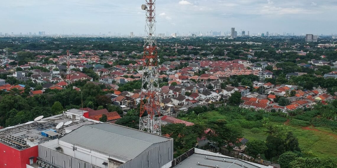 BTS Smartfren yang berada di BSD Tangerang. (ist)