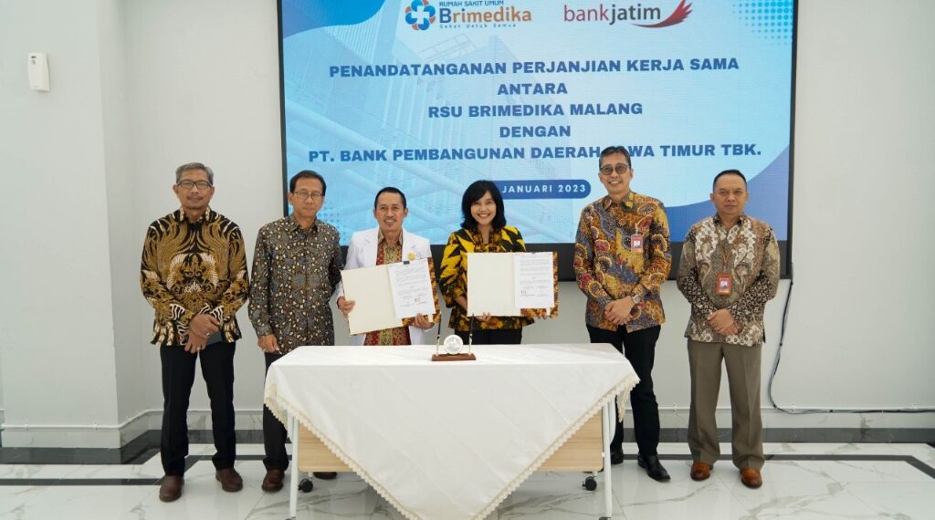 Bank Jatim dan RSU Saat Jalin Kerjasama