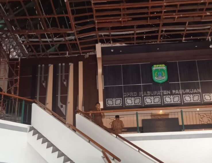 Awal Tahun 2023 Gedung Dewan Kab Pasuruan Mulai Direhab 1