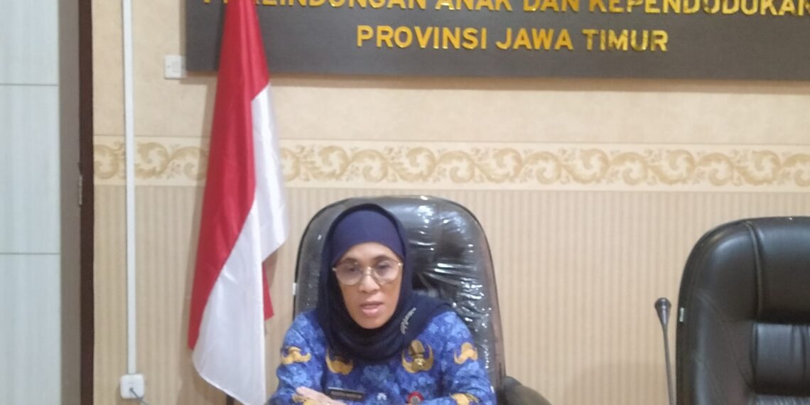 Kepala DP3AK Provinsi Jawa Timur Restu Novi