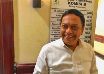 Kepala Badan Pemenangan Pemilu (Bappilu) DPC PDIP Kota Surabaya Anas Karno.
